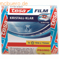 Tesa - Klebefilm tesafilm kristall-klar 15mmx10m 3 Rollen