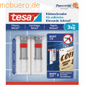 Tesa - Klebeschraube für Fliesen und Metall (3kg) verstellbar VE=2 Stück weiß