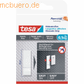 Tesa - Klebestreifen für Tapeten und Putz (0,5kg) 9 Streifen weiß