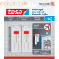 Tesa - Klebenagel für Tapeten und Putz (1kg) verstellbar VE=2 Stück weiß