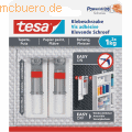 Tesa - Klebeschraube für Tapeten und Putz (1kg) verstellbar VE=2 Stück weiß