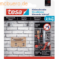 Tesa - Rechteckige Klebeschraube für Mauerwerk und Stein (2,5kg) VE=2 Stück braun