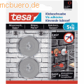 Tesa - Runde Klebeschraube für Mauerwerk und Stein (5kg) VE=2 Stück silber