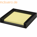 Wedo - Haftnotizspender Black Office Acryl gefüllt schwarz