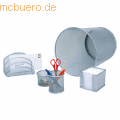 Wedo - Schreibtisch-Set Office silber